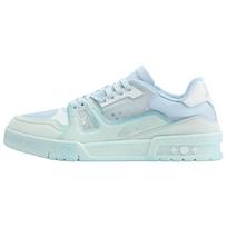 LOUIS VUITTON Trainer Low top Skateboard Shoes Unisex Sea Blue 1AJSA0 41 jūros mėlyna spalva
