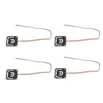 4Pcs 3D Printer Hot Bed Pressure Sensor Strain Gage Replacement for Creality K1 C K1 Maximum Auto Leveling Sensor Part black