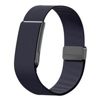 Amazfit Helio Anti-Slip Lauko Rankos Juosta Tampri Reguliuojama Nailoninė Žasto Juosta Magnetinė Kvėpuojanti Sportinė Atsarginė Kilpa Armband black