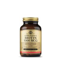 Solgar Super Potency Biotin 5000mcg Vegetable Capsules 100 Tablets 1 pcs