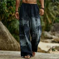 Men's 3D Abstract Pattern Printed Baggy Casual Trousers,  Elastic Drawstring Waist with Pockets, for Spring Summer Home Outdoor Vacation 8XL juoda