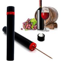 Newest Air Pressure Pump Wine Bottle Opener Portable Stainless Steel Pin Easy Cork Remover Corkscrew for Home Party Wine Lovers1 raudona