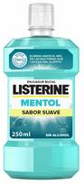 Burnos skalavimo skystis Listerine Mentol Suave, mėtų skonio, 250 ml