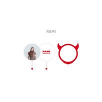 1-asis BABYMONSTER gerbėjų susitikimas ISISIEKITE TEN Horn Mini Image Picket RAMI