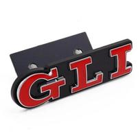 3D Metaliniai Automobilio Raidės GLI Logotipas Galinio Bagažininko Priekinių Grotelių Ženklelis Emblema Lipdukas Lipdukai Jetta MK2 MK4 MK5 MK6 MK7 MK8 Front Grill Badge sidabras/raudona