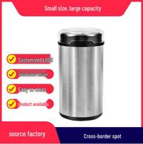 Detachable Electric Coffee Bean Grinder Machine EU Plug 220V gray