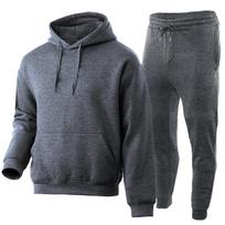 Hoodie Kelnės 2 dalių rinkiniai Krepšinio megztinis Vyriški drabužiai Megztiniai Sportiniai kostiumai Moteriški sportiniai drabužiai Vyriški sportiniai kostiumai Vyrai 3XL gray