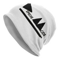 Custom Electronic Rock Depeche Cool Mode Bonnet Hat Knitted Hats Unisex Women Cool Unisex Winter Warm Beanies Cap Beanies Hat red