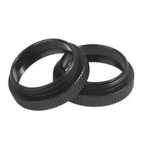 C-Mount 5Mm ilgintuvo vamzdelio adapteris C-Cs tvirtinimo adapterio tarpiklio žiedas CCTV objektyvui black