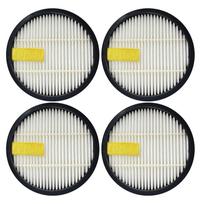 Dust Filter HEPA Filter Vacuum Cleaner Filter Consistent Performance 4 PACK white