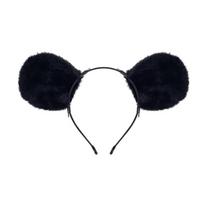 1/2/3Pcs Mouse Costume Accessories Set Halloween Dress Up Costume Mouse Ears Headband Tail Tutus Skirt for Kids Girls gray