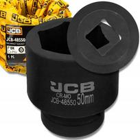 Jcb smūginis 1" 50mm 6-kampis Cr-mo lizdas