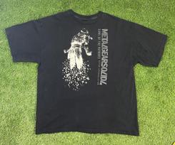 Vtg Metal Gear Solid 4 Shirt Unisexs Size Xxl Black Gamer Y2k 90s Grunge Techwear L gray