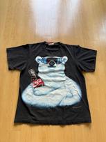 1994 Coca-Cola Polar Bear Graphic T-Shirt Unisex T-Shirt XL white
