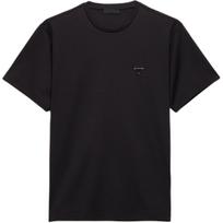 Prada logo-plaque T-shirt UJN954-240-F0002-S-OOO M black