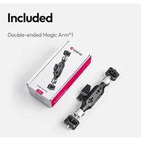 Ulanzi TB15 Camera Suction Cup Car Holder Mount for Gopro Insta 360 DJI Action Camera Phone DSLR with 1/4  3/8  360° Adjustable