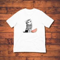 Annie Cat Keffiyeh Shirt, Palestine Solidarity Comfort Colors Tee, Watermelon Kuffiya Gift S brown