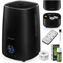 Ultragarsinis oro drėkintuvas Mozano Ultrasonic, automatinis drėgmės palaikymas, juodas