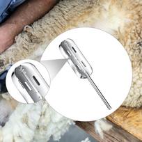 Pigs Hair Remover for Slaughter Removal Tool Power Drill Depilating Portable Shaving Head beige