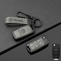 VOLKSWAGEN VW lydinio ir odos automobilio nuotolinio valdymo pultelio dėklas, dangtelis VW Volkswagen Polo Tiguan Passat B5 B6 B7 Golf 4 5 6 MK6 Jetta Lav gray