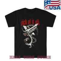 Sick Of It All Dragon Eagle Men's Black Size S to 5XL L black