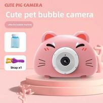 High-Quality Childrens High-Quality Electric High-Quality Rainbow High-Quality Camera High-Quality Bubble High-Quality Machine High-Quality Music rožinė