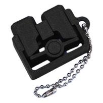 3D Printed Finger Clicker Toy, Decompression Push Fidget Toy with Ball Chain, Portable Stress Relief Desk Toy for Students, Office Workers juoda