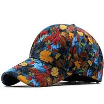 Bent-brimmed baseball cap women's fashion casual cap men's personality trendy hip-hop hat Adjustable black