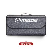 Skirta Mazda Automobilio Stiliaus Bagažinės Laikymo Dėžė Veltinio Audinio Organizatorius Sulankstoma Saugojimo Tvarkymo Krepšys 2 3 5 M5 Ms CX-4 CX-5 CX6 CX7 M3 M6 gray