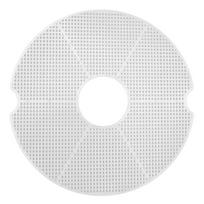 Silicone Dehydrator Drying Tray Round Fruit Dryer Tray  Herbs Fruits Vegetables balta