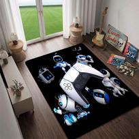 Game ASTRO BOT  Area Rug,Sofa and Bedside Rugs,Soft Non Slip Floor Mat,Home Decor Carpet 60x90cm( 23x35in )