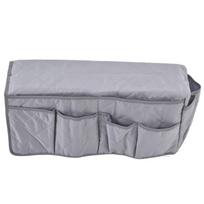 Universal Fit Sofa Armrest Organizer Multifunctional Durable Couch Remote Holder 14 Pockets Gray,Brown,Black Recliner Organizer gray