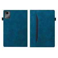 Funda For Lenovo Idea Tab Plus 12.1 inch 2025 Case tb365fc Luxury PU Leather Wallet Tablet Coque For Idea Tab Plus Case 12.1 Idea Tab Plus 12.1 mėlyna