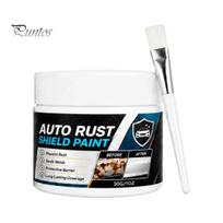 Automotive Rust Prevention Paste 1/2Pcs Car Shield Kit, Auto Metal Protection Repair Non Drip Sealer with Brush, Long-Lasting Coverage for Chassis, 1pc black