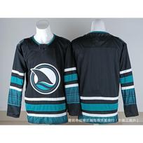 San Jose Sharks ledo ritulio marškinėliai vyriški siuvinėtas komandos uniformos treniruočių žaidimo gerbėjų apranga XXXL