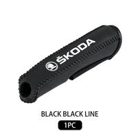 For Skoda Car Handbrake Grips Hand Brake Cover Protection Cover VRS Octavia 1 2 3 A7 A5 Fabia Rapid Superb Yeti