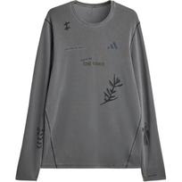 Vyriški Adidas X SONG FOR THE MUTE Bėgimo marškinėliai Vyriški Anglies pilkumo Apvalia kaklo iškirpte Kiti M gray