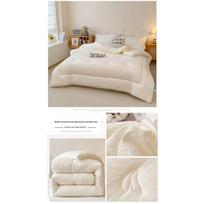 Šilta ir stora Four Seasons antklodė 180*220cm【2kg】 balta