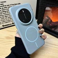 Shockproof PC Hard Cover For Honor Magic 7 Lite Slim Matte Magnetic Phone Case For Honor Magic 6 5 Lite 7 Pro X9A X9B X9C Bumper Honor Magic5 Pro mėlyna
