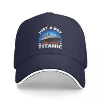 For Boys Who Just Love The RMS Titanic Cap Baseball Cap  cap Unisex christmas hat trucker hats for Unisex Womens One Size blue