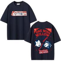 Vienas noras gluosnis apsėdimas siaubo filmas marškinėliai unisex unisex mada retro 90-ųjų Harajuku marškinėliai medvilniniai kasdieniai aukštos kokybės marškinėliai XL red