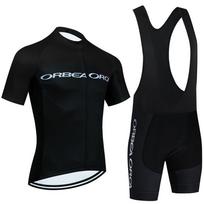 Cycling Set Green Cycling Jersey Team ORBEA ORCA Bike Jersey Bibs Shorts Anti-Swear Ropa Ciclismo Bicycle Maillot Clothing M dangaus mėlyna spalva