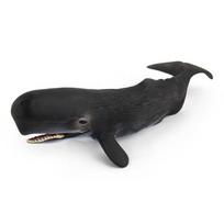 Simulation Marine Animal Model Sperm Whale Underwater Biological Whale Figurines Educational Solid Pvc Sea Life Figure Kids Toy black