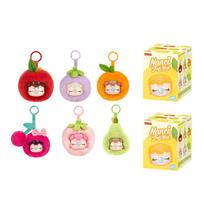 Rolife Nanci Fruit Plush Charm Blind Box Single Box/Full Box 6 Pcs MNCXX beige
