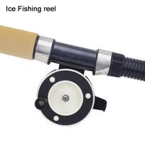 2025 Retractable Ice Fishing Rods Spinning Winter Ice Fishing Pen Pole Carbon 60cm 80cm 1M Ice Fishing Rod Winter gray