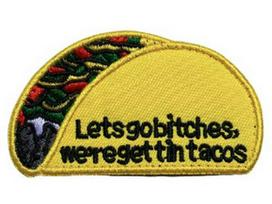 Outdoor Rubber Flag Embroidery Patch with Velcro - Cross-Border Badge Sticker yellow