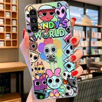 Žaidimo Dandys World dėklas telefonui Samsung Galaxy A17 A37 A57 A16 A26 A36 A56 A15 A25 A35 A55 A14 A24 A34 A54 A13 A23 A33 A53 Gala Samsung A06 black