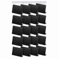 20pcs 4x3 Inch Mini Chalkboard Table Tent Signs, Buffet Food Labels for Party