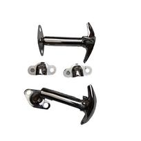 New Willys Ford Jeep Hood Bonnet Chrome Latch Kit (Set of 2)
