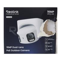 Reolink SALE OUT.  PoE 4K 16MP Dual Lens and 180° panoramic view Camera |  UHD Dual-Lens PoE Surveillance Camera with 180° Panoramic View | RP-PCT16MD | 24 month(s) | Dual lens | 16 MP | F2.8mm/F1.6 | IP67 | H.265/H.264 | Micro SD, Max. 512GB | PCRPDB8K01SO | 2000001440902
